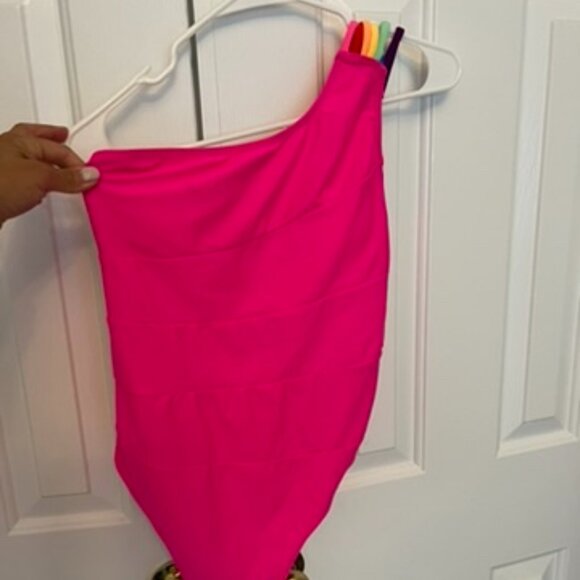 Neon one piece bathing suit - Picture 1 of 3
